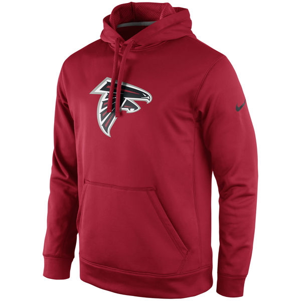 Men Atlanta Falcons Nike KO Logo Essential Hoodie Red